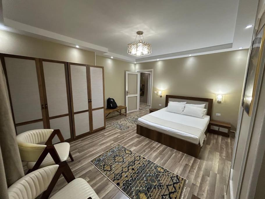 Skyline Luxury Suites 5 Mins From Cairo Airport Kültér fotó